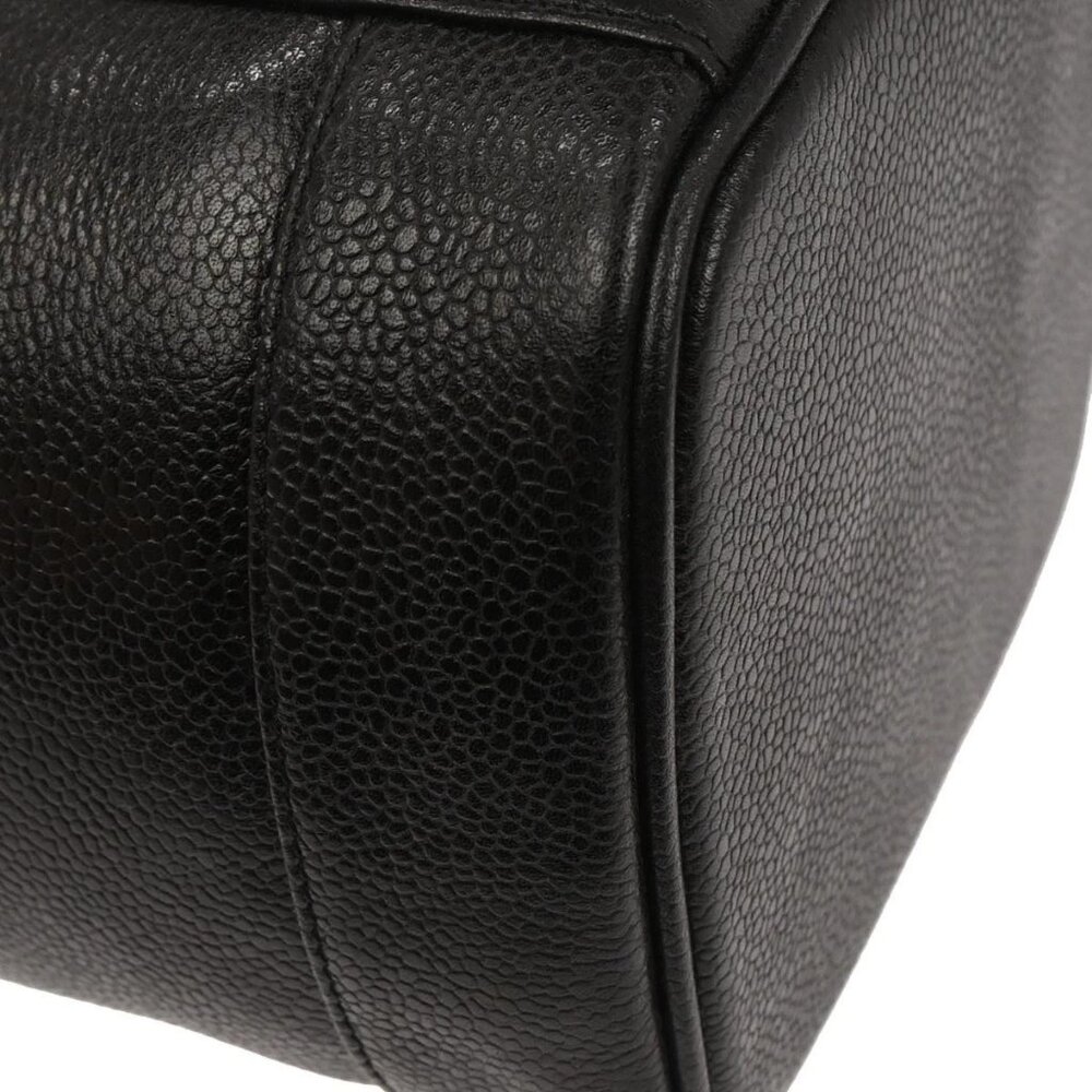 Chanel Black Calfskin Timeless Vanity Handbag 126186 - Picture 6 of 10